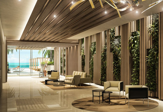 Watermark Pool Deck Entry